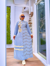 Abaya Dress Light Blue-D1