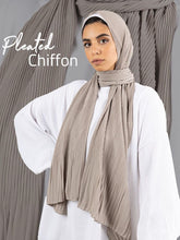 Pleated Chiffon Basic Scarf