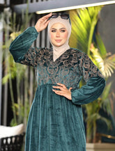 Abaya Dress Velvet - D11
