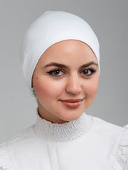 No-Thread Ultra Bonnet- Half White