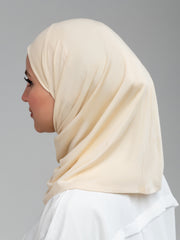 Full-Neck Ultra Under Scarf- Light Beige