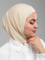 Full-Neck 2PCS Ultra -Light Beige