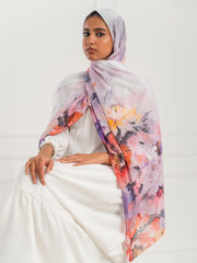 Chiffon Artistic Scarf -D7