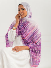 Chiffon Artistic Scarf -D25