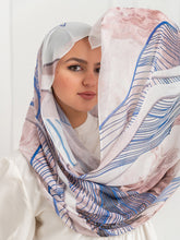 Chiffon Artistic Scarf -D11