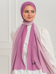 Chiffon Degrade - Rosy