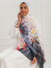 Chiffon Artistic Scarf -D19