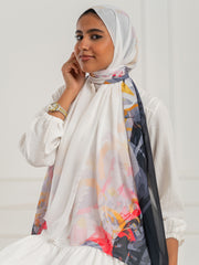 Chiffon Artistic Scarf -D19