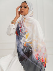 Chiffon Artistic Scarf -D19