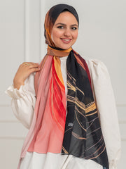 Chiffon Artistic Scarf -D8