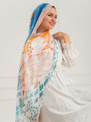 Chiffon Artistic Scarf -D31