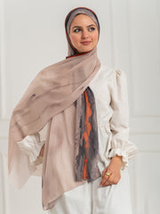 Chiffon Artistic Scarf -D5