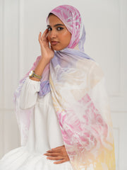 Chiffon Artistic Scarf -D29