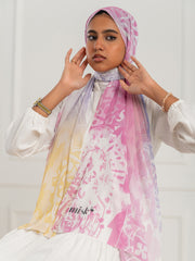 Chiffon Artistic Scarf -D29