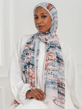 Chiffon Artistic Scarf -D3