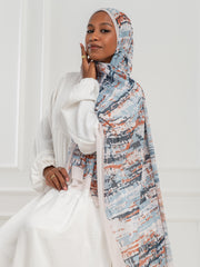 Chiffon Artistic Scarf -D3