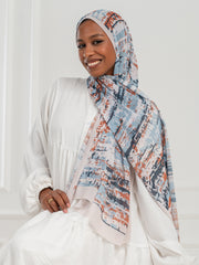 Chiffon Artistic Scarf -D3