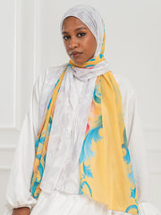 Chiffon Artistic Scarf -D12