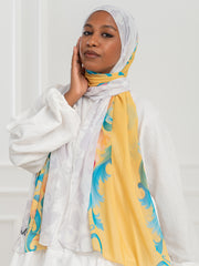 Chiffon Artistic Scarf -D12