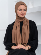 Premium Jersey Scarf- Coffee