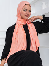 Premium Jersey Scarf- Salmon Pink