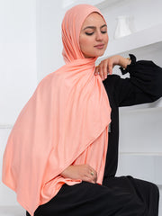 Premium Jersey Scarf- Salmon Pink