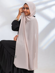 Premium Essential Chiffon- Dark Beige