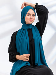 Premium Essential Chiffon- Dark Teal