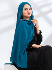 Premium Essential Chiffon- Dark Teal