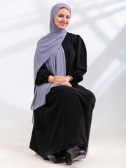 Premium Essential Chiffon- Slate Blue Gray