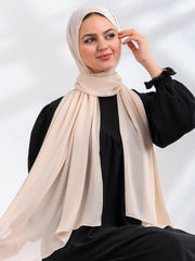 Premium Essential Chiffon- Moccasin