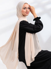 Premium Essential Chiffon- Moccasin