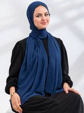Premium Essential Chiffon- Night Blue