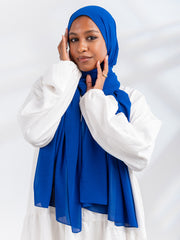 Premium Essential Chiffon- Navy