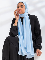 Premium Essential Chiffon- Day Sky Blue
