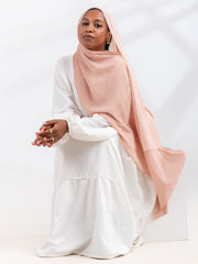 Premium Essential Chiffon- Light Salmon
