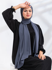 Premium Essential Chiffon- Stormy Gray