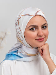 Satin Artistic Square Large-D10