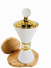 Incense Burner Metal - White