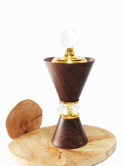 Incense Burner Metal - Walnut