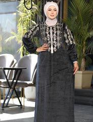 Abaya Dress Velvet - D5