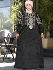 Abaya Dress Velvet - D5