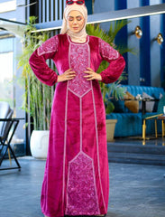 Abaya Dress Velvet - D8