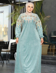 Abaya Dress Velvet - D9