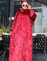 Abaya Dress Velvet - D10