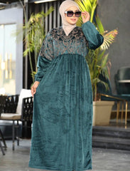 Abaya Dress Velvet - D11