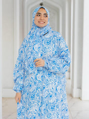 Blue Paisley 1Pc Viscose Pray-set