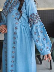 Abaya Dress linen