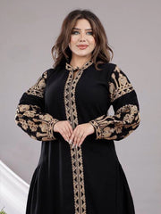 Abaya Dress Embroidery Siwa