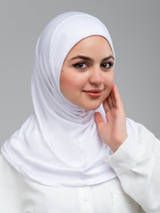 Full-Neck Ultra Under Scarf- White